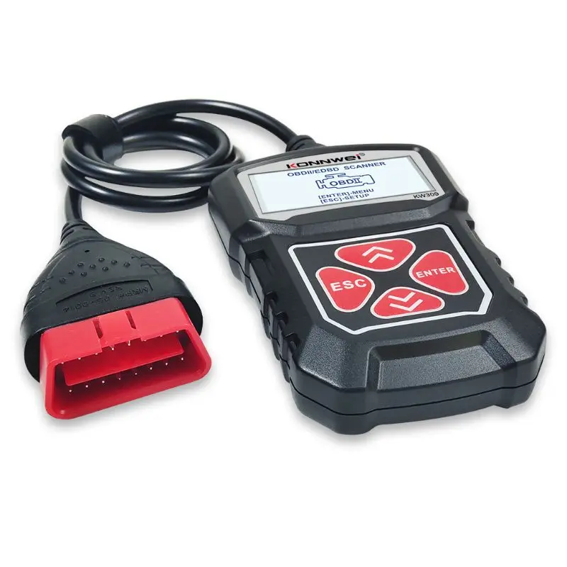 

2020 Newest Professional Car Code Reader Diagnostic Scan Tool KW309 OBD2 Scanner automotive Check Engine Light Tools Mu 37JE