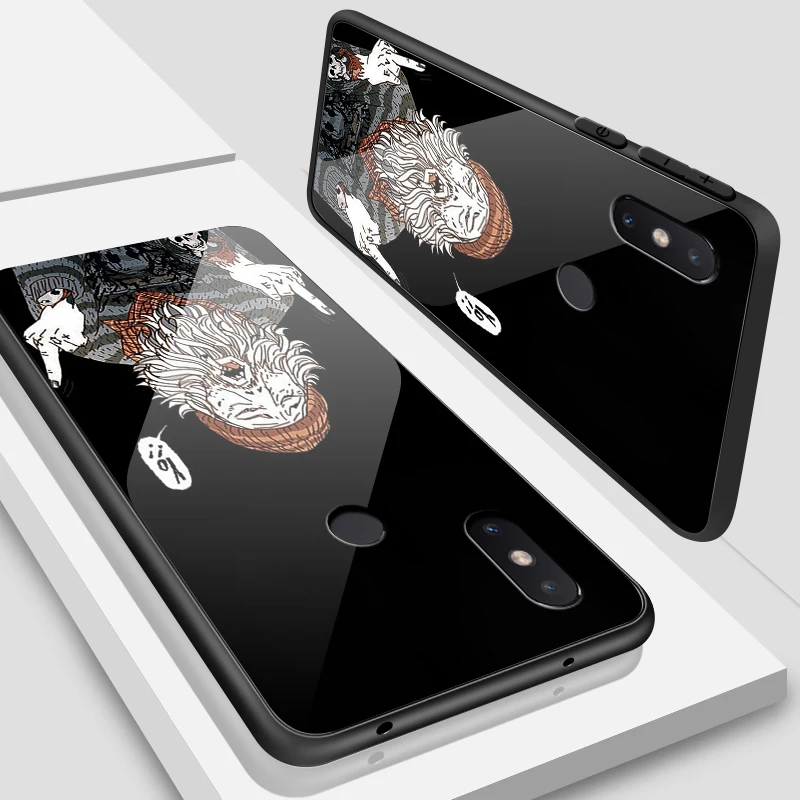 W279 Чехол из закаленного стекла для Xiaomi 5X6X8 9 SE A1 A2 Lite для Redmi Note 4x 5A 6 7 Pro Prime жесткий бампер с глубокой мягкой печатью Coques - Цвет: W279