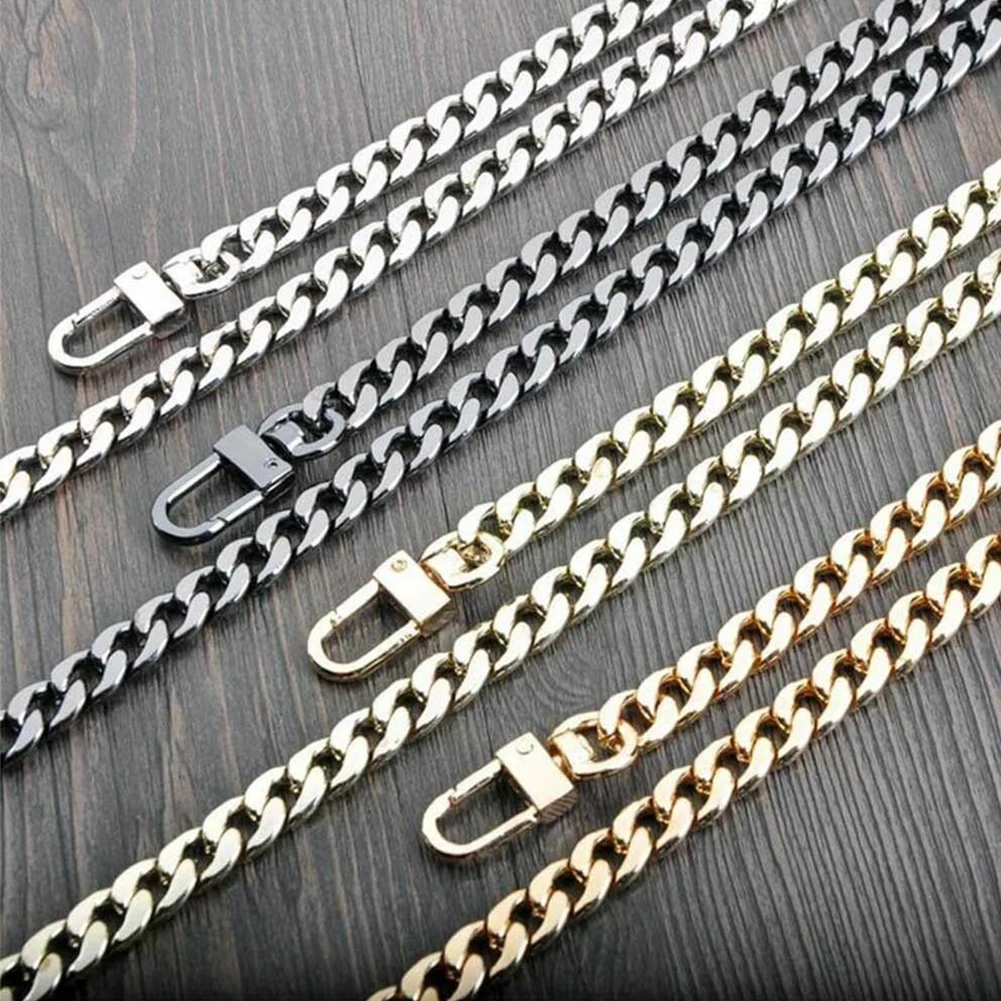 

Ultralight Aluminum Metal Purse Chains Bag Strap Replacement Purse Chain Shoulder Crossbody Bag Straps for Small Handbags
