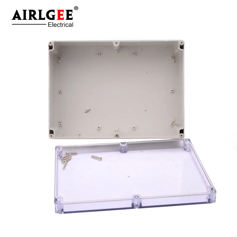 290*210*100 мм ABS/PVC пластиковые электрические IP65 водонепроницаемые распределительные коробки бесплатно пользовательские открывающиеся кожух панели управления