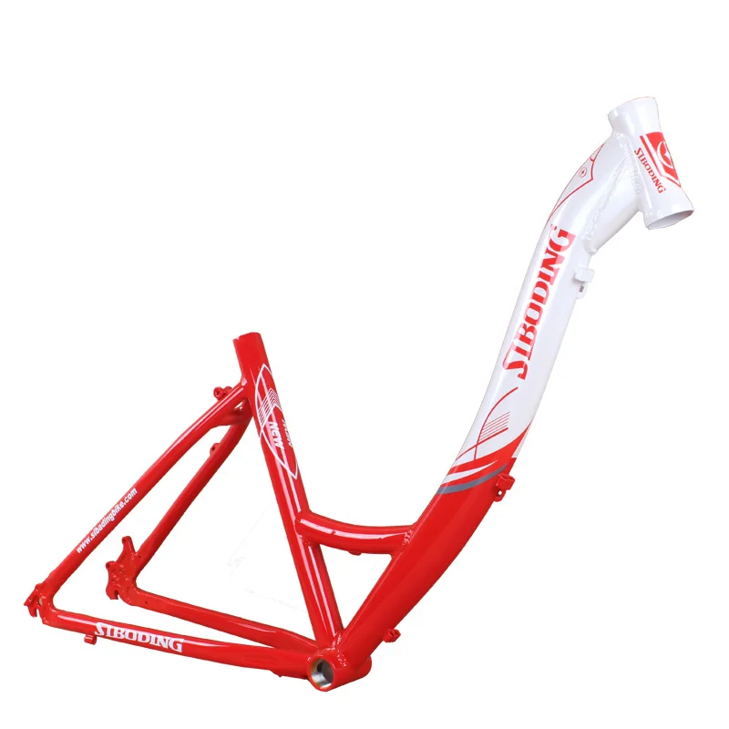 26er 700c Женщины Велосипед Frameset Сплав Алюминия Низкая Верхняя Трубка Путешествия Велосипедов Рамка Дискового Тормоза Части Горного Велосипеда