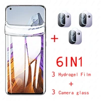 hydrogel film on mi 11 pro camera lens glass poco x3 pro nfc f3 m3 for xiaomi 11 ultra lite 11i 10t 10tpro screen protector film