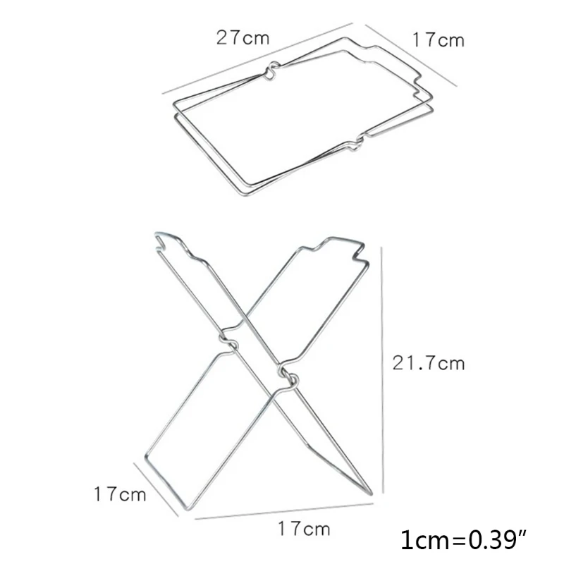 Складной держатель для мусорного пакета из нержавеющей стали | Дом и сад