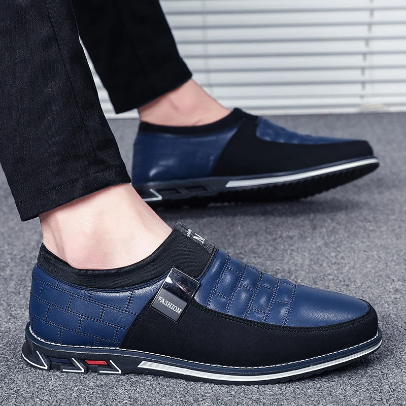 

High Quality Big Size Casual Shoes Men Business Breathable Men Casual Shoes Hot Sale Fashion Brand Brown Casual Men Shoes