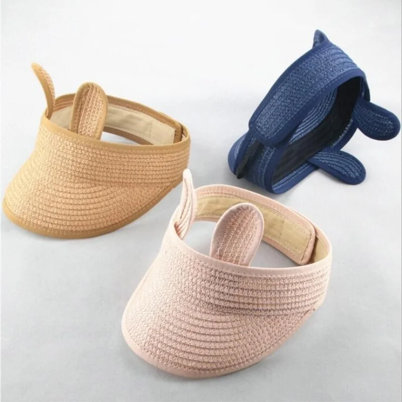 Соломенная Кепка с козырьком и широкими полями для мальчиков