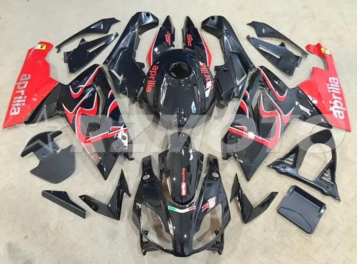 

Injection New ABS Full Fairings kit Fit for Aprilia RS4 50 125 RS125 2006 2007 2008 2009 2010 2011 06 07 08 09 10 11 red black