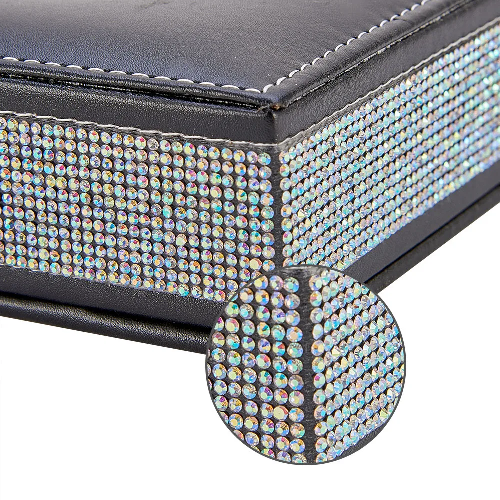 Bling тканевый чехол практичная бумажная коробка из искусственной кожи