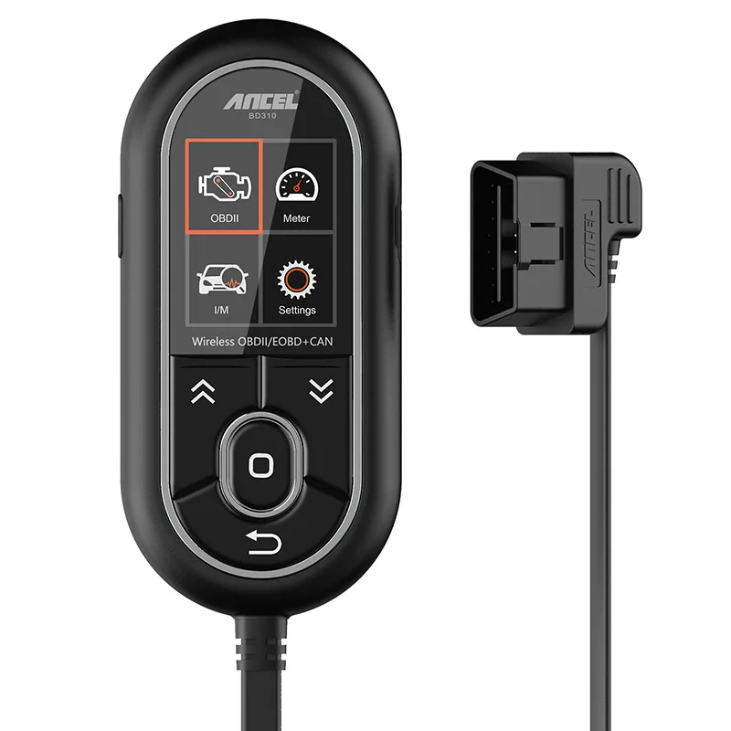 Черный ANCEL BD310 3 в 1 диагностический сканер OBD2 считыватель кодов автомобильной поездки компьютера автомобиля монитор здоровья и монитор производительности в реальном времени - Цвет: Черный