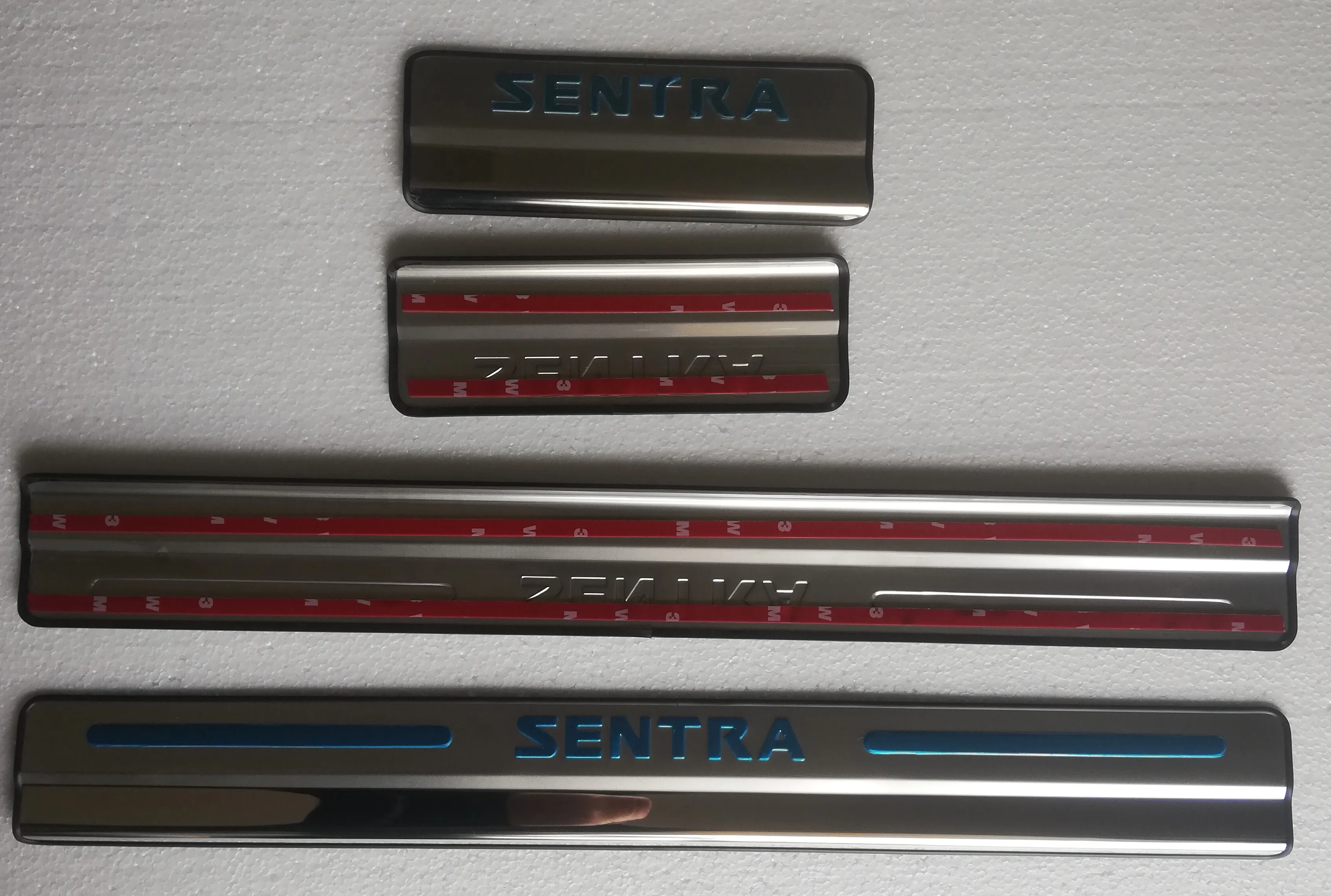 Для Nissan Sentra 2012 2013 2014 2015 2016 2017 из нержавеющей стали зеркальный порог/Накладка/Порог