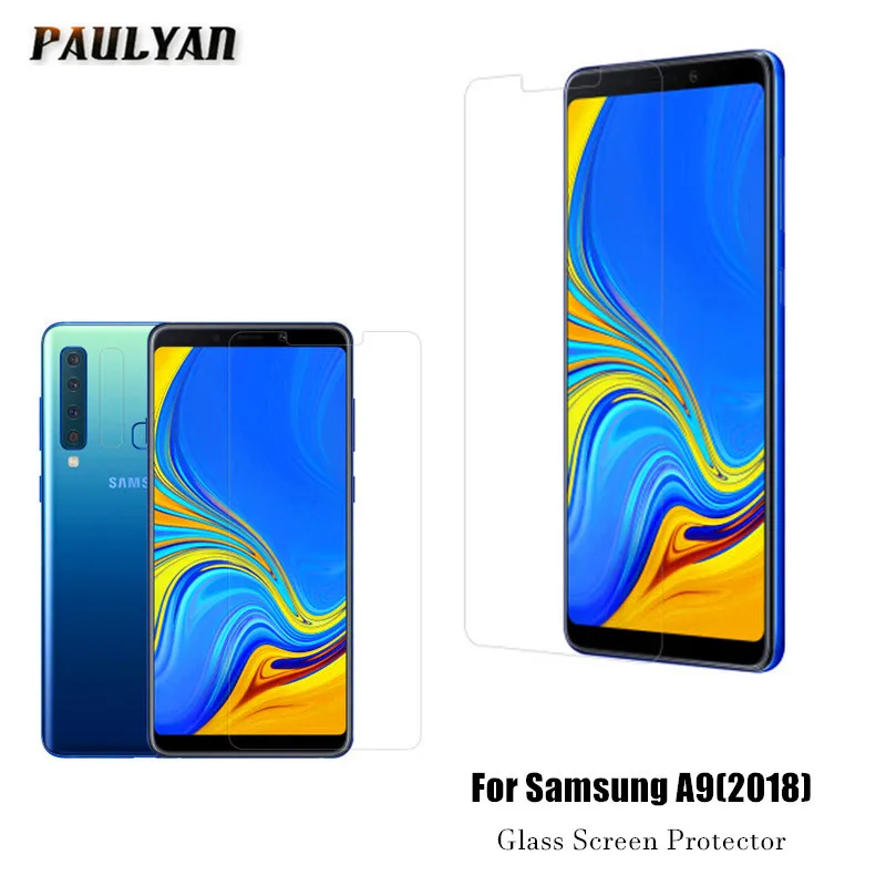 2.5D Закаленное стекло для Samsung Galaxy A9 A9Pro 2018 защита экрана телефона защитная пленка