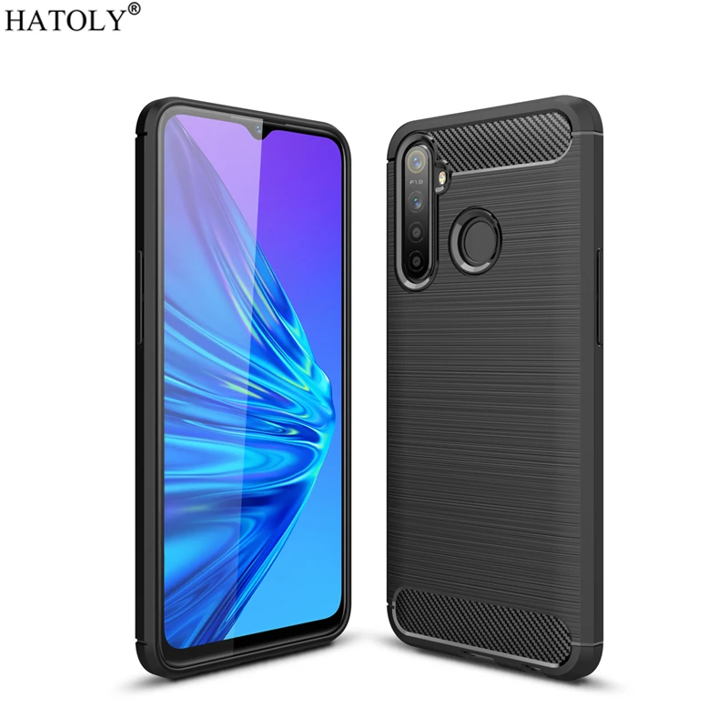 

Чехол для Realme 5, мягкий силиконовый чехол из ТПУ для OPPO Realme 5, противоударный защитный чехол-бампер для телефона Realme 5 6,5"