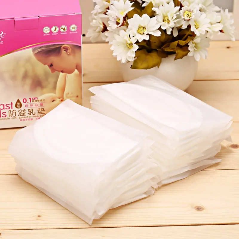Almohadillas desechables de lactancia para mujer y Mam&aacute;, accesorios de lactancia, lavables, suaves y absorbentes, 24 unids/set por juego-1