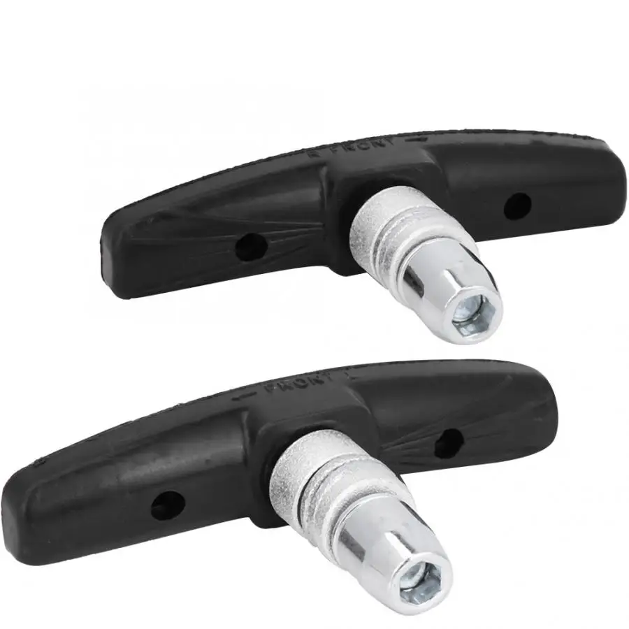 Черная пара резиновые тормозные колодки для горного и дорожного велосипеда |