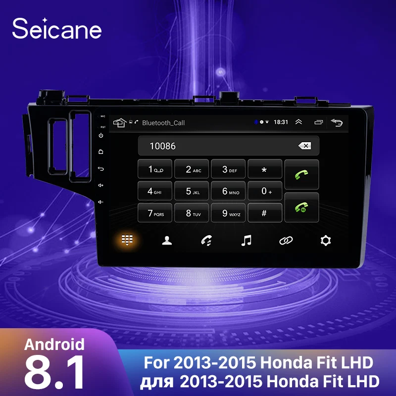 Seicane 2din Android 8 1 9 дюймов Автомобильный Радио gps 2Din блок мультимедийный плеер для 2013