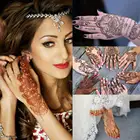 Красная паста для татуировки хной, натуральные конусы хны, индийские для временного крема, боди-конус, художественная краска, наклейка для татуировки F3P2