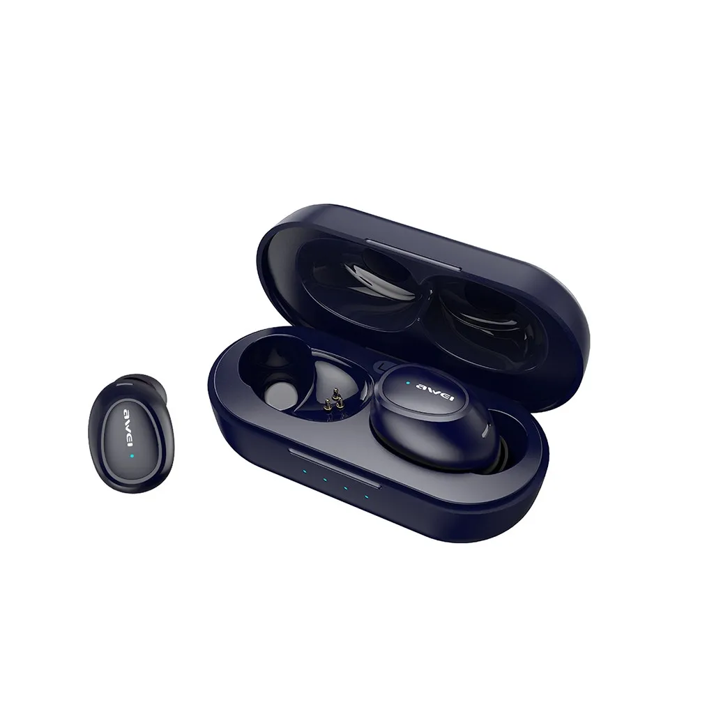 AWEI T16 Мини Bluetooth 5 0 гарнитуры беспроводные наушники вкладыши стерео IPX4