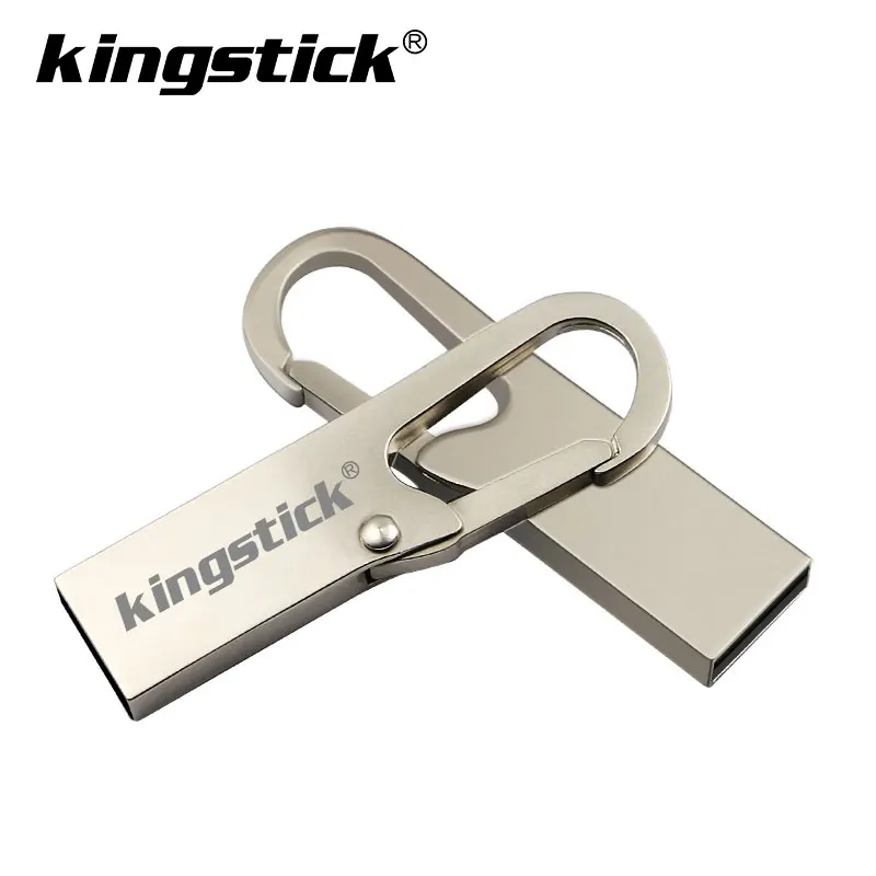 

Kingstick флэш-память USB Флеш накопитель 8 Гб оперативной памяти, 16 Гб встроенной памяти, 32 ГБ, 64 ГБ, 128 Гб карту флэш-памяти с интерфейсом usb серебри...