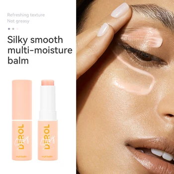 DEROL Moisturizing Balm Stick Anti-Wrinkle Hydrating Dry Skin Multi Balm Cream Easy to Absorb Not Sticky Makeup Stick Balm 1