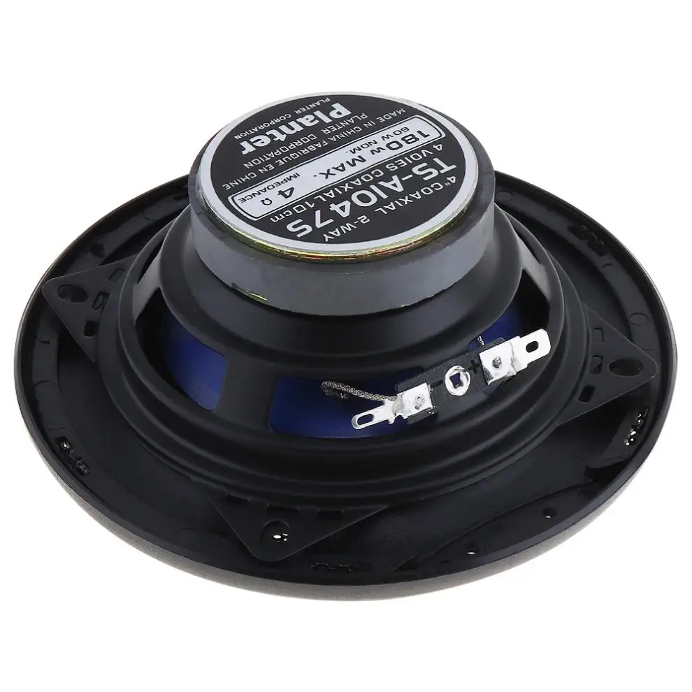 2 шт. автомобильный коаксиальный динамик 4 дюйма 180 Вт|Коаксиальные колонки| |