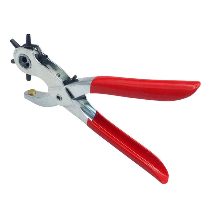 

808B Leather Punch Pliers DIY Craft Projects Leather Hole Punch Tool Rotary Puncher