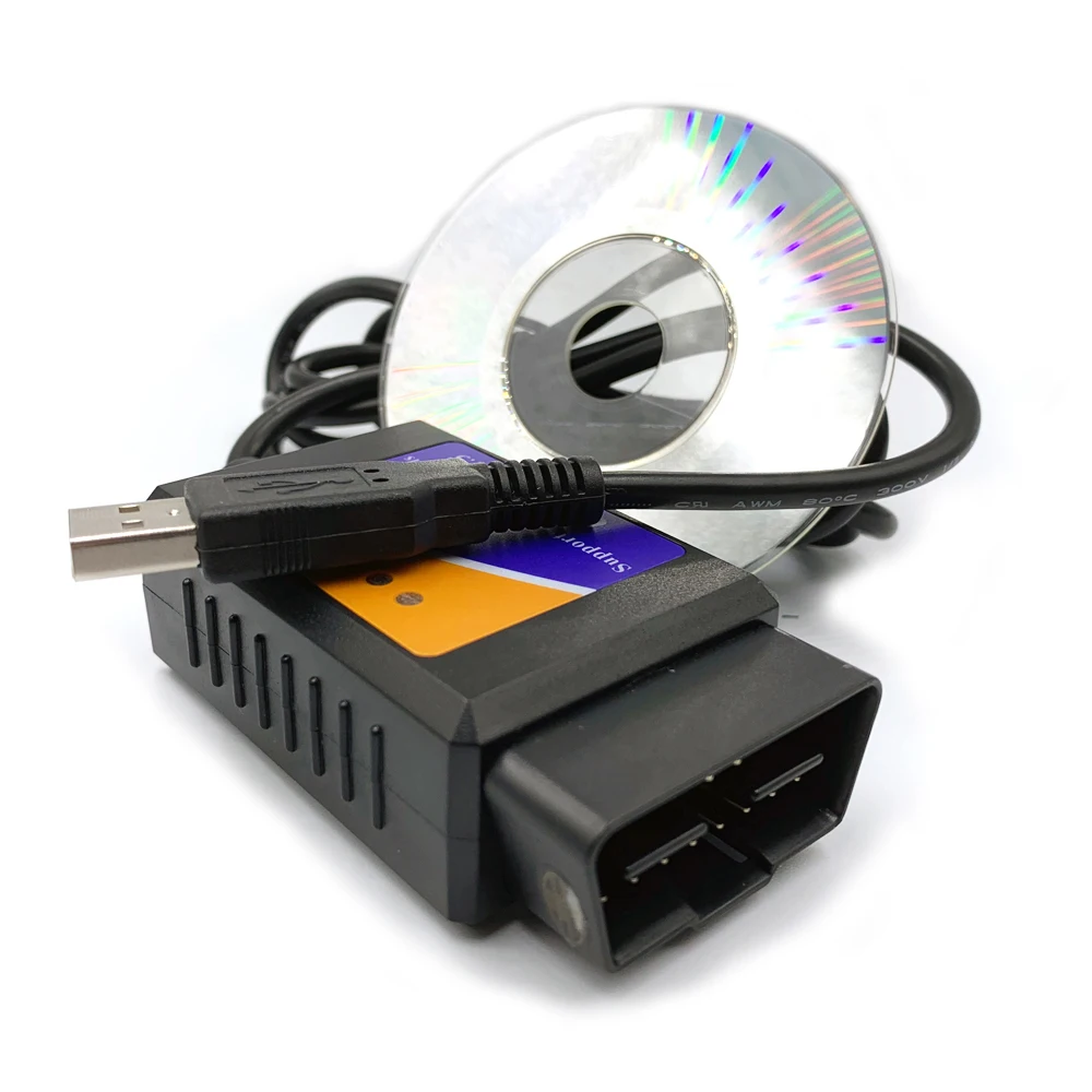 ELM327 USB uto Doagnostic сканер ODB 2 FTDI FT232RL чип V1.5 ELM 327 Автомобильный диагностический