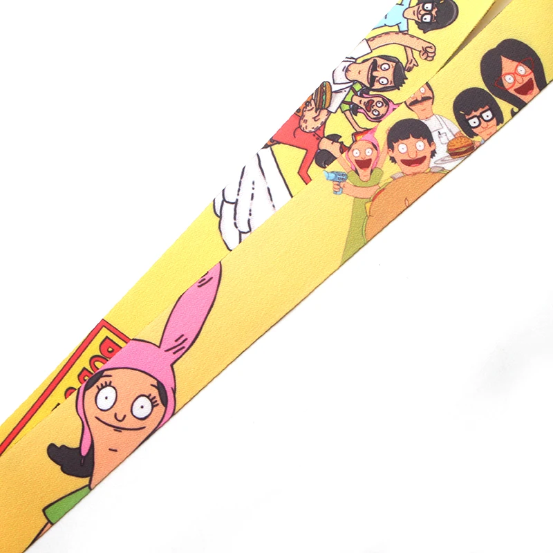 CA112 ремешок на шею с рисунком из мультфильма для ключей ID карты телефона usb