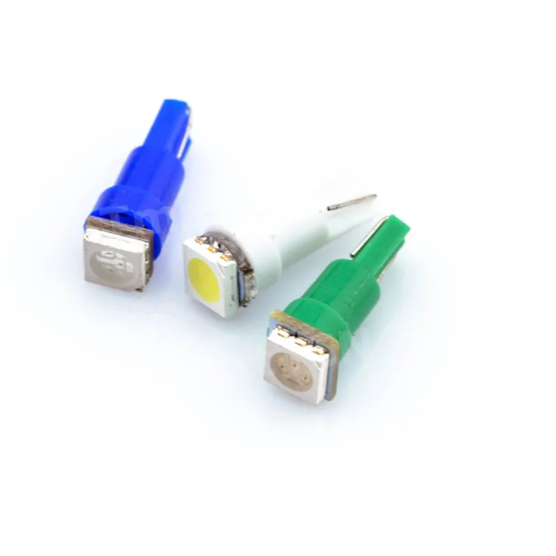 

Automobile Led Instrument Lamp T5 Highlight 1smd Driving Table Lamp Three Chip Interior Light Reading Lamp Led Lights for Car