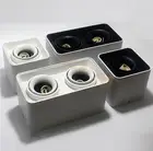 С регулируемой яркостью вращающийся светодиодный светильники 7 Вт 10 Вт GU10 лампы Точечные потолочные светильники AC110-220V светодиодный настенный светильник Теплый Холодный белый Освещение в помещении