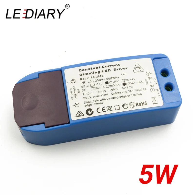 Светодиодный драйвер IARY 5 Вт 10 15 с регулировкой яркости|led driver|led driver 220vdimming led |