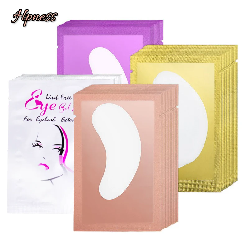 

Eyelashes Pad Gel Patch Grafting Under Eye Patches Makeup Tools Lint Free Stickers 20/50/100/200/500 Pairs