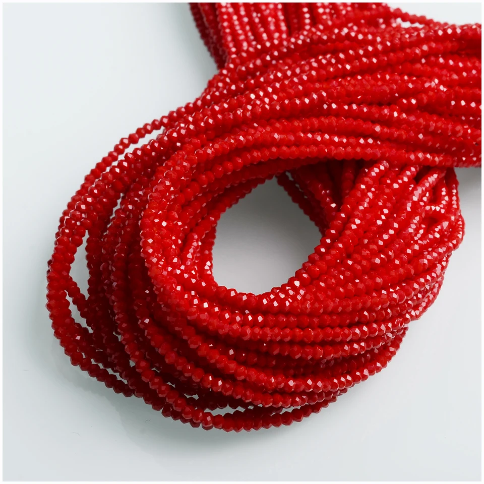 JuleeCrystal 2 мм 3 граненые бусины Рондель Австрийские стеклянные Свободные для