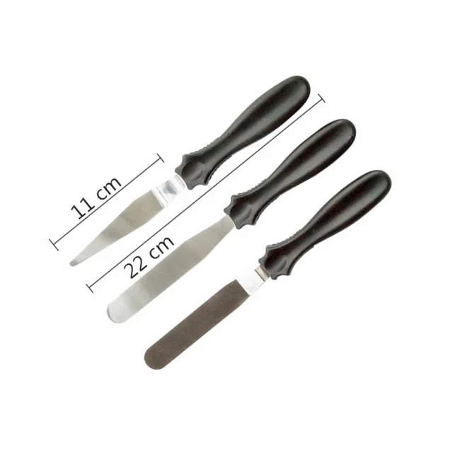 spatula 10 дюймов Высокое качество торт вращающийся стол DIY Кондитерские инструменты для выпечки торт шпатель скребок поворотный стол набор украшения торта выпечки инструменты - Цвет: spatula