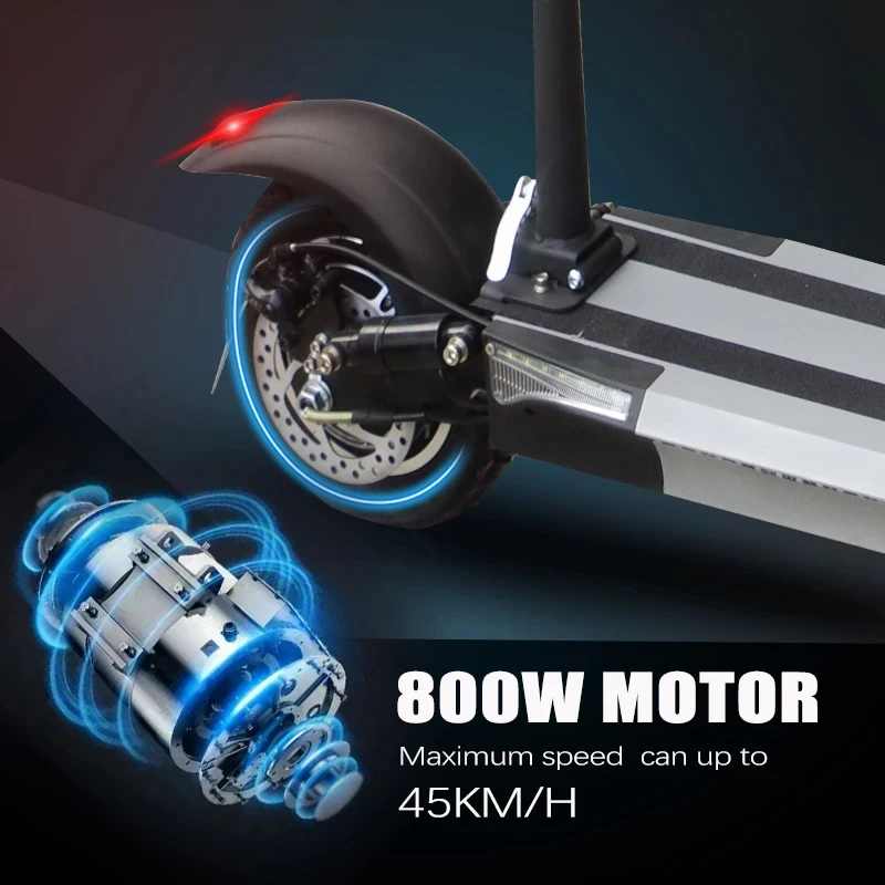 

48V800W Electric Scooters Adults with Seat City Coco Lithium Elctrio Two-Wheel Waterproof Patinete Electrico 100km Distance