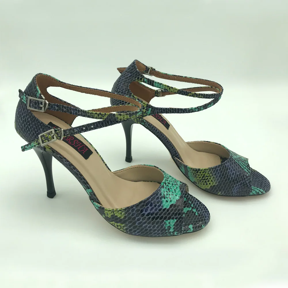 Фото Новые удобные туфли для Танго Аргентины туфли для вечеринок Свадебные туфли для танцев фламенко 6257SNP №4