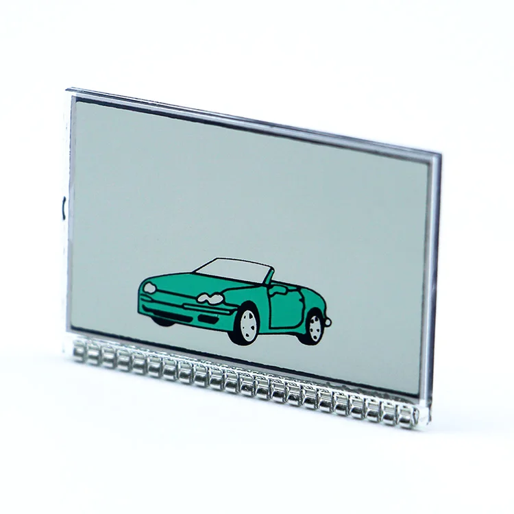 ЖК-дисплей TZ9010 для русской двухсторонней автомобильной сигнализации ЖК-пульт