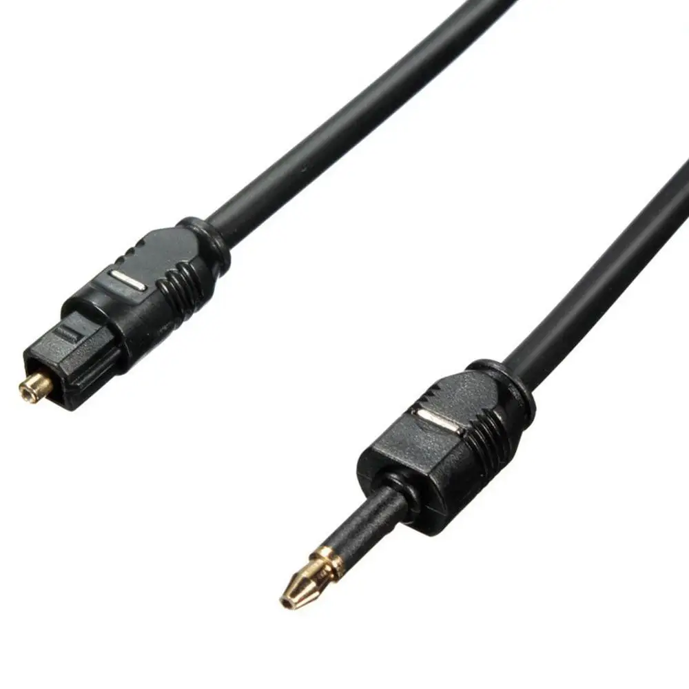 Цифровой звуковой кабель Toslink 1 м/2 м для Mini оптический разъем SPDIF 3 5 мм