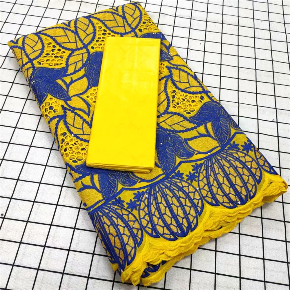 

White Polish Dry lace fabric 100% Tulle cotton plain color Bazin fabric Embroidery swiss voile lace in switzerland V818