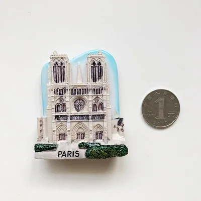 Светло-серый BABELEMI, 1 шт., Франция, Monaco, магнит на холодильник, 3D, Париж, Прованс, хороший, Монте-Карло, Нью-Йорк, магнит на холодильник, сувенир для путешествий, Декор - Цвет: Светло-серый