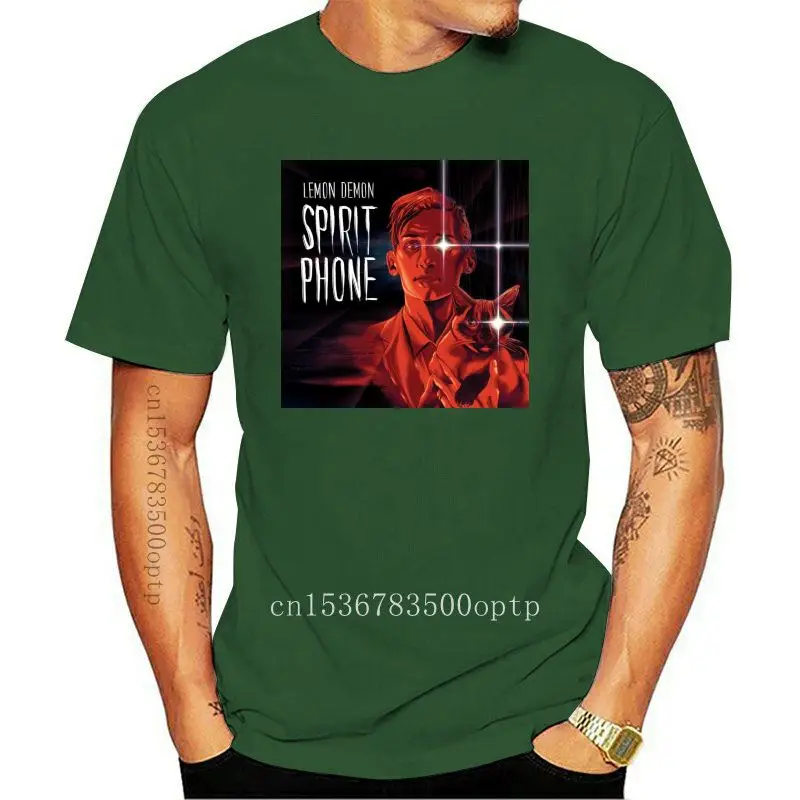 

New Men Funy T-shirt Lemon Demon Spirit Phone tshirs Women T Shirt