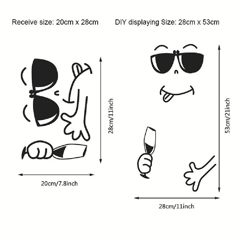 Горячая Распродажа магнит на холодильник милый стикер счастливое вкусное лицо