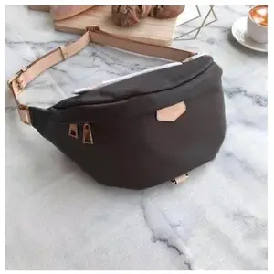 2021 woxk hot luxury brand designer ladies chest pocket bag best quality genuine leather bumbag bags womans purse free shiping free global shipping
