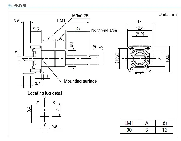 Оригинальный переключатель кодирования Alps ec12e242003 24 позиционирования импульсный