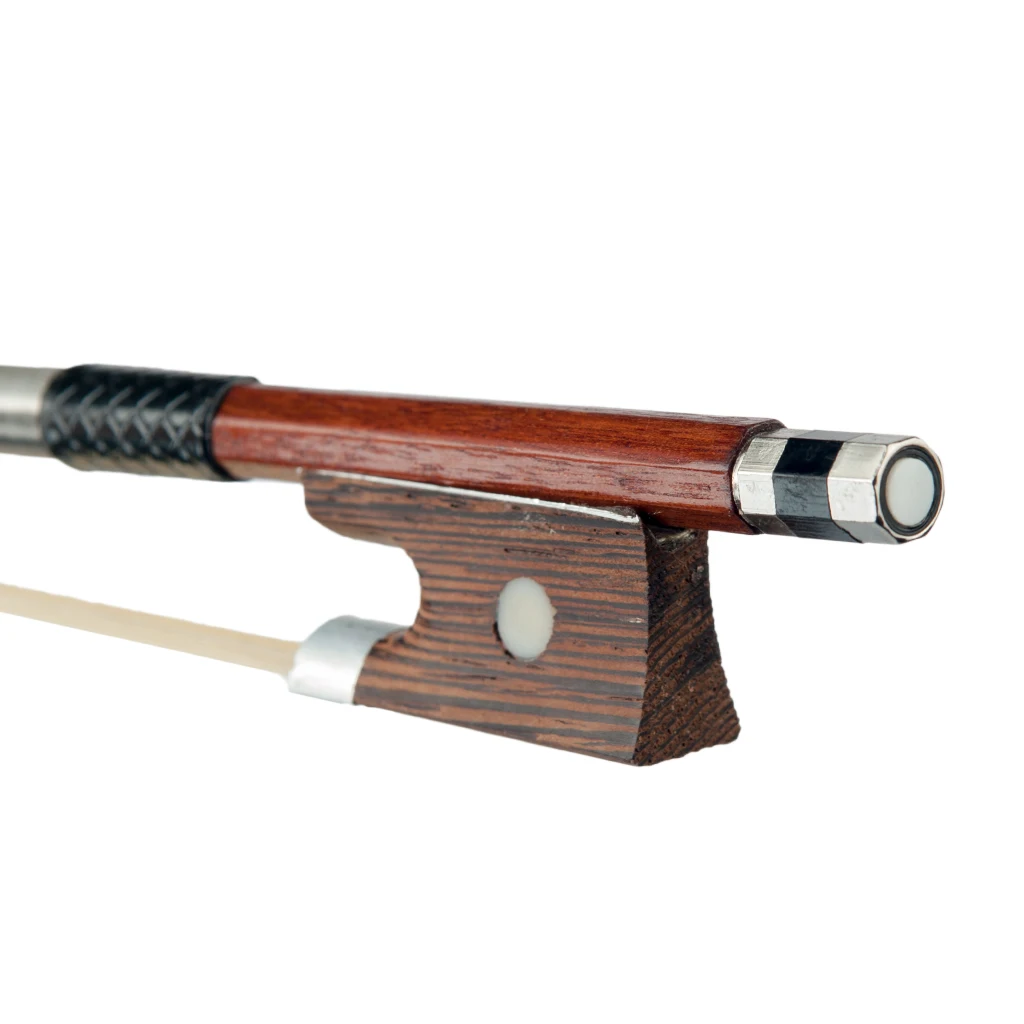 1/2 Размер Скрипка/скрипка бант из парусины студенческий белый конского волоса