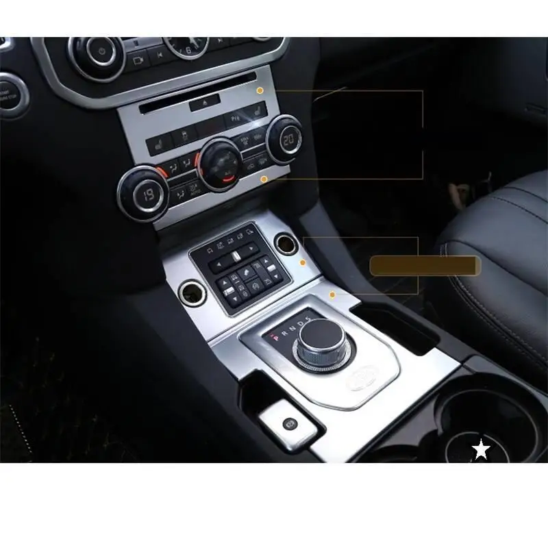 Автомобильный хромированный декоративный модифицированный аксессуар для