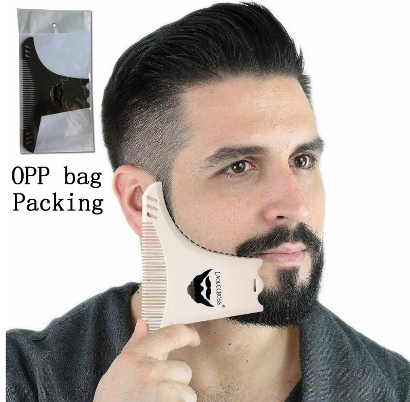 1 шт. трафарет для укладки бороды мужчин легкий и гибкий универсальный инструмент