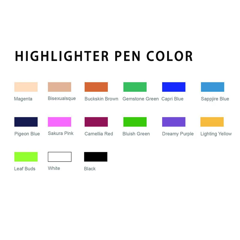 15 шт./компл. ручка-маркер студентов Mildliner текстовые маркеры кисть ручки Пастель Маркеры Акварель флуоресцентная ручка для рисования