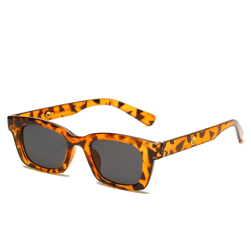

Rectangle Sunglasses Women Vintage Brand Design Retro Colorful Small Frame Leopard Fashion Sun Glasses Female Eyewear UV400