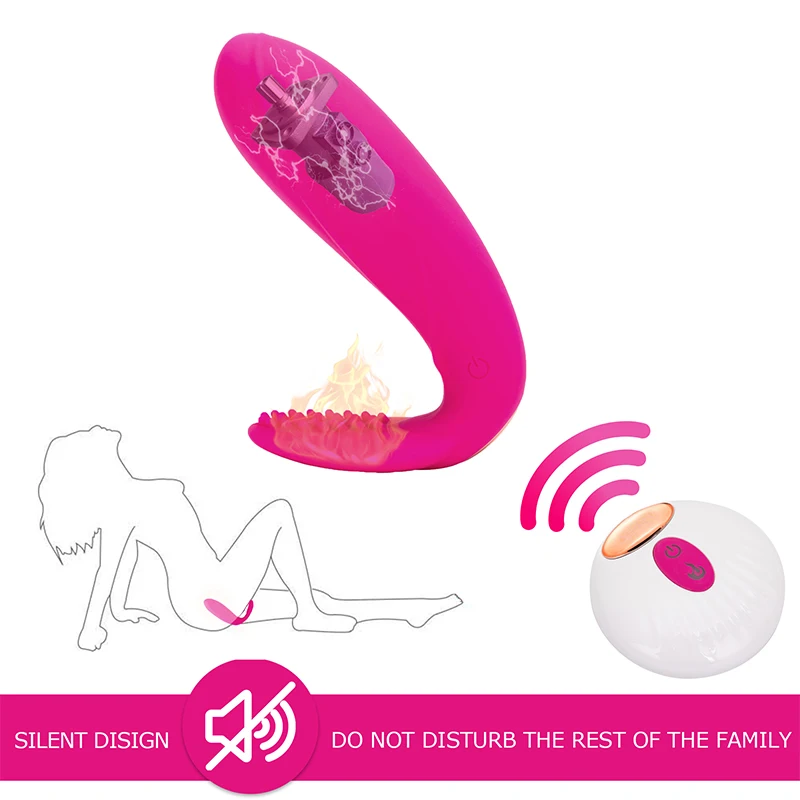 Водонепроницаемый Вибратор для пар с 10 мощными вибрациями беспроводной