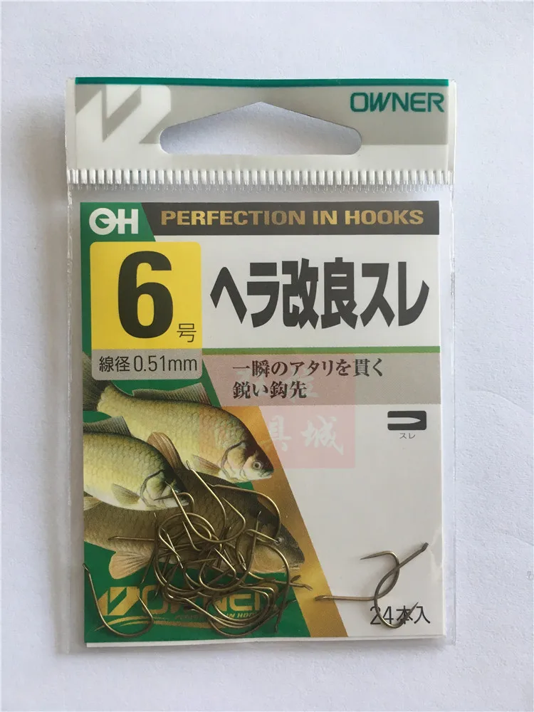 Oona Fishhook 10103 японский продукт, не-Барб, ультра-светильник, острый карп, поликультура, рыболовный крючок