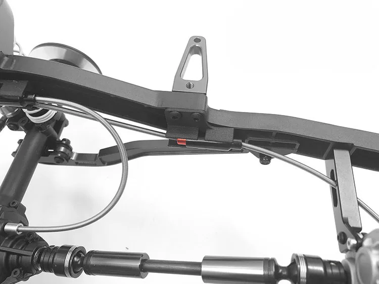 Металлический держатель дифференциального провода для 1/6 Capo Samurai Sixer1 запчасти